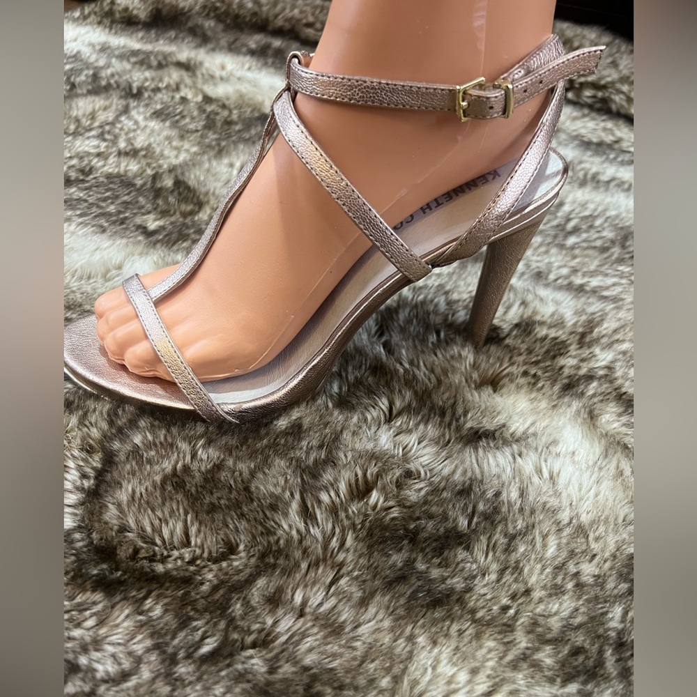 Kenneth Cole Women's Rose Gold Heeled Sandals